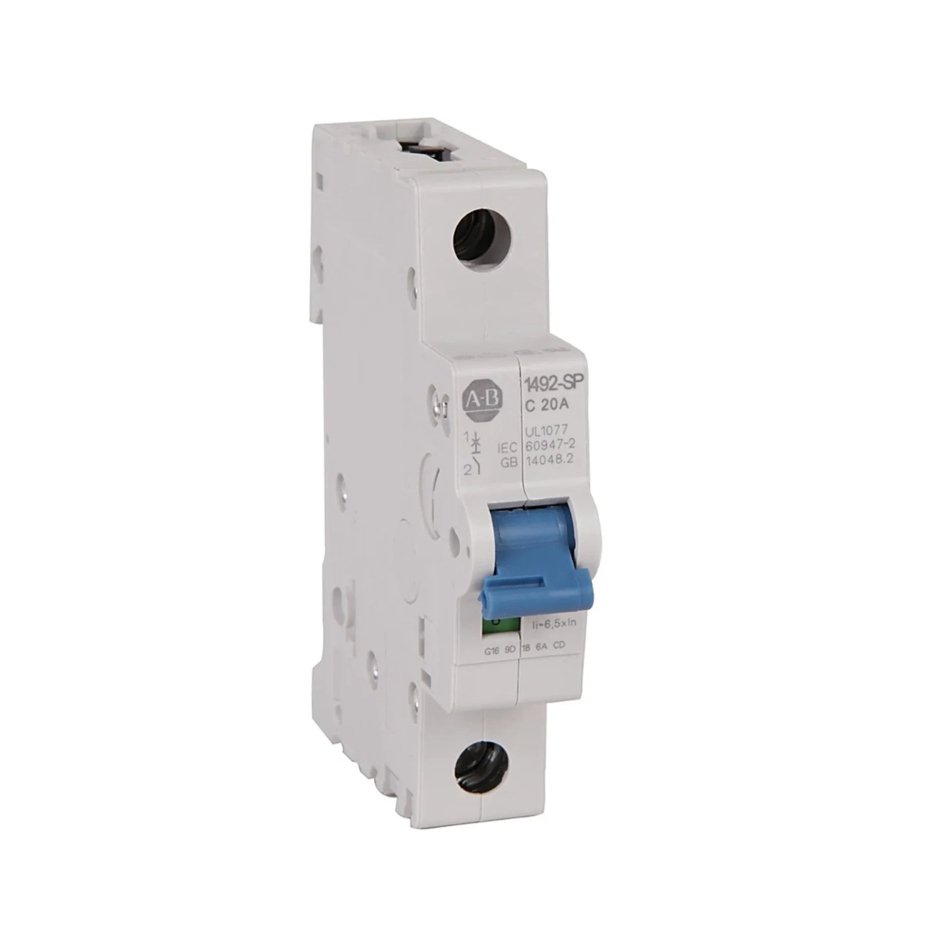 1492-SPM1D100 Allen-Bradley, bloco de distribuição para montagem elétrica em painéis industriais e sistemas de controle.