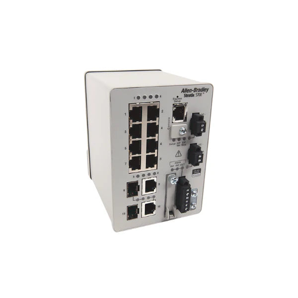 Allen-Bradley 1783-BMS10CL managed switch, compact industrial Ethernet switch with 10 copper ports