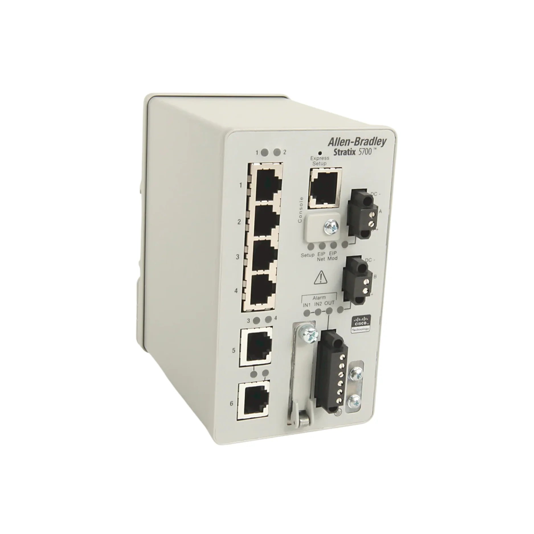 1783-BMS06TL, switch industrial Allen-Bradley, ideal para redes de automação e sistemas de controle industrial.