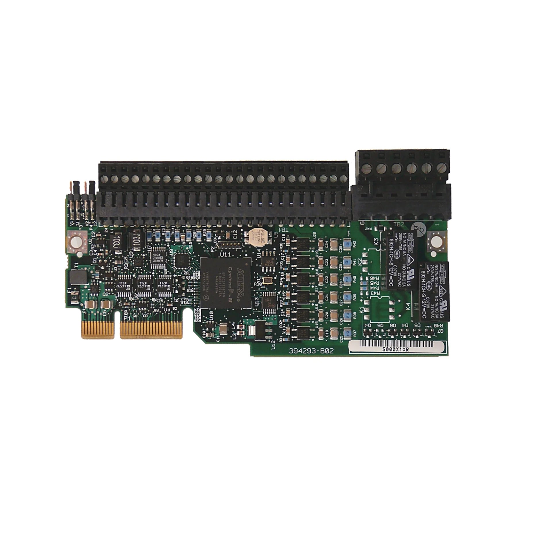 Allen-Bradley 20-750-2262C-2R I/O module for PowerFlex 750, includes 2 AI, 2 AO, 6 DI, and 2 relay outputs, 24V DC powered.