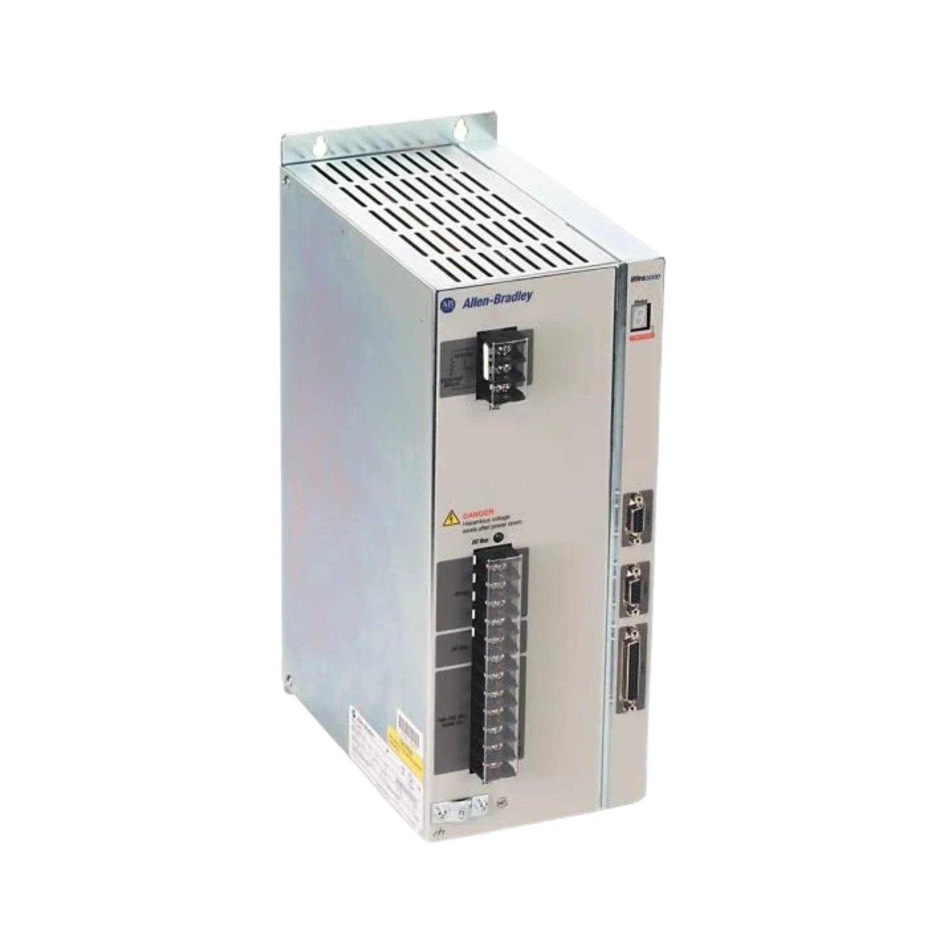 2098-DSD-075-SE, drive digital servo Allen-Bradley para controle preciso de movimento em sistemas de automação industrial.