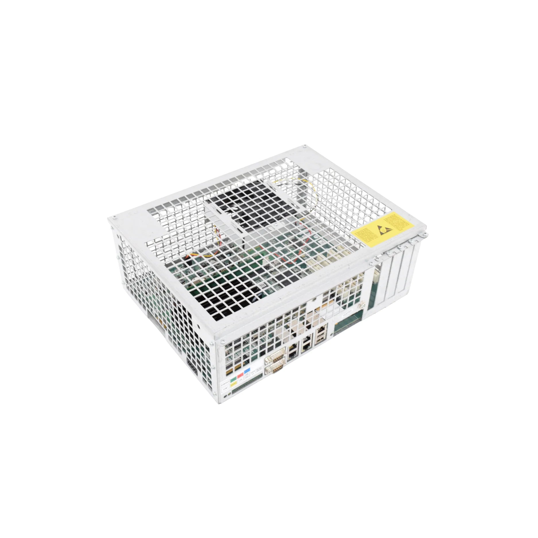 ABB 3HAC025097-001 Emergency Stop Unit for IRC5 FlexPendant ensuring safe robot shutdown control.