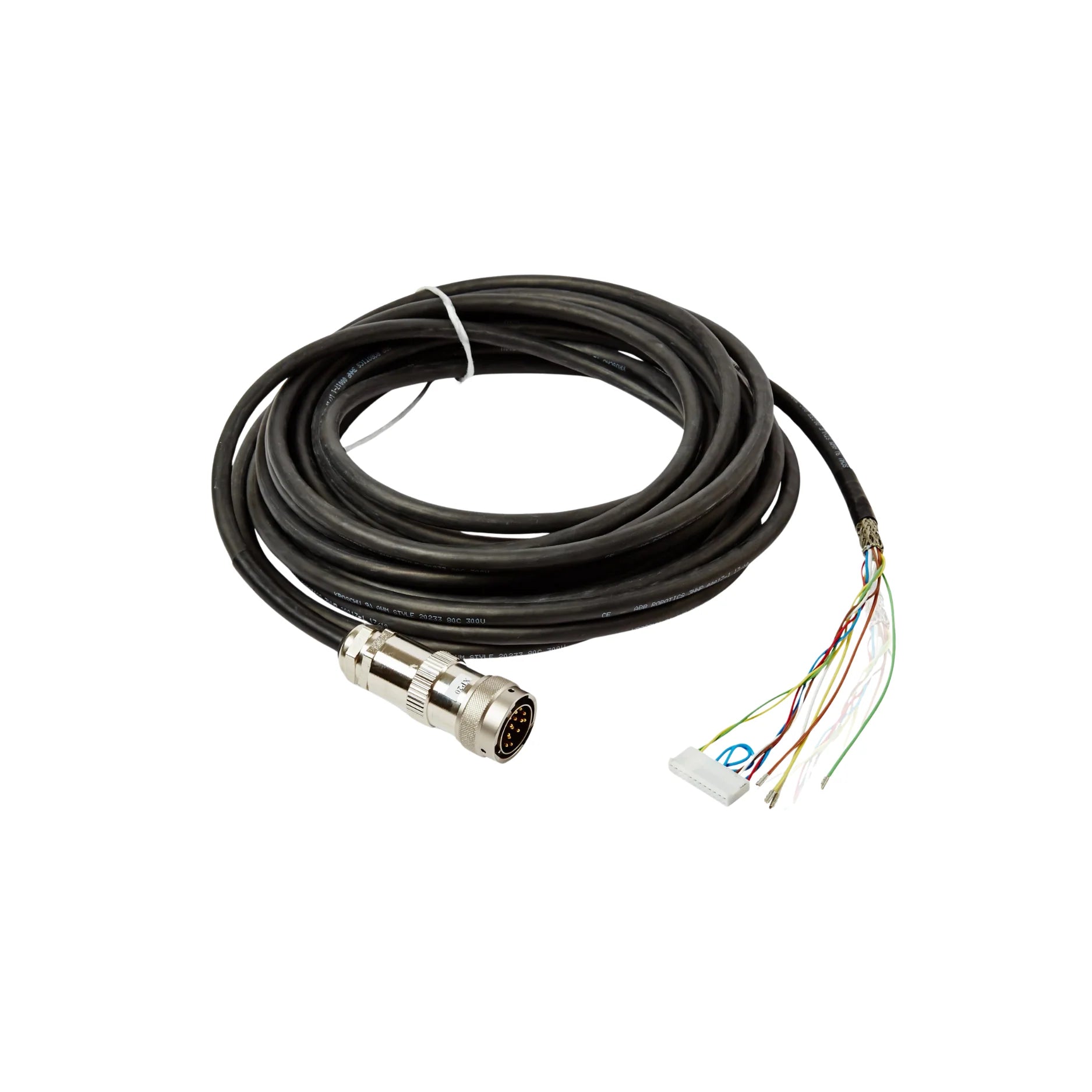 ABB 3HNE00188-1 IRC5 FlexPendant touchscreen controller with emergency stop for industrial robot systems.
