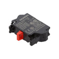 Siemens 3SU1400-1AA10-3CA0 pushbutton with indicator light for SIRIUS ACT control panels.