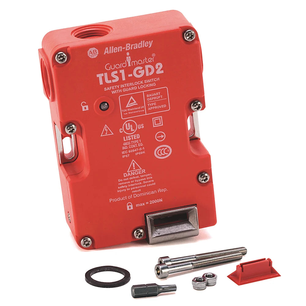 Allen-Bradley 440G-T27175 Guardmaster safety interlock switch, RFID coded, for machine guarding systems