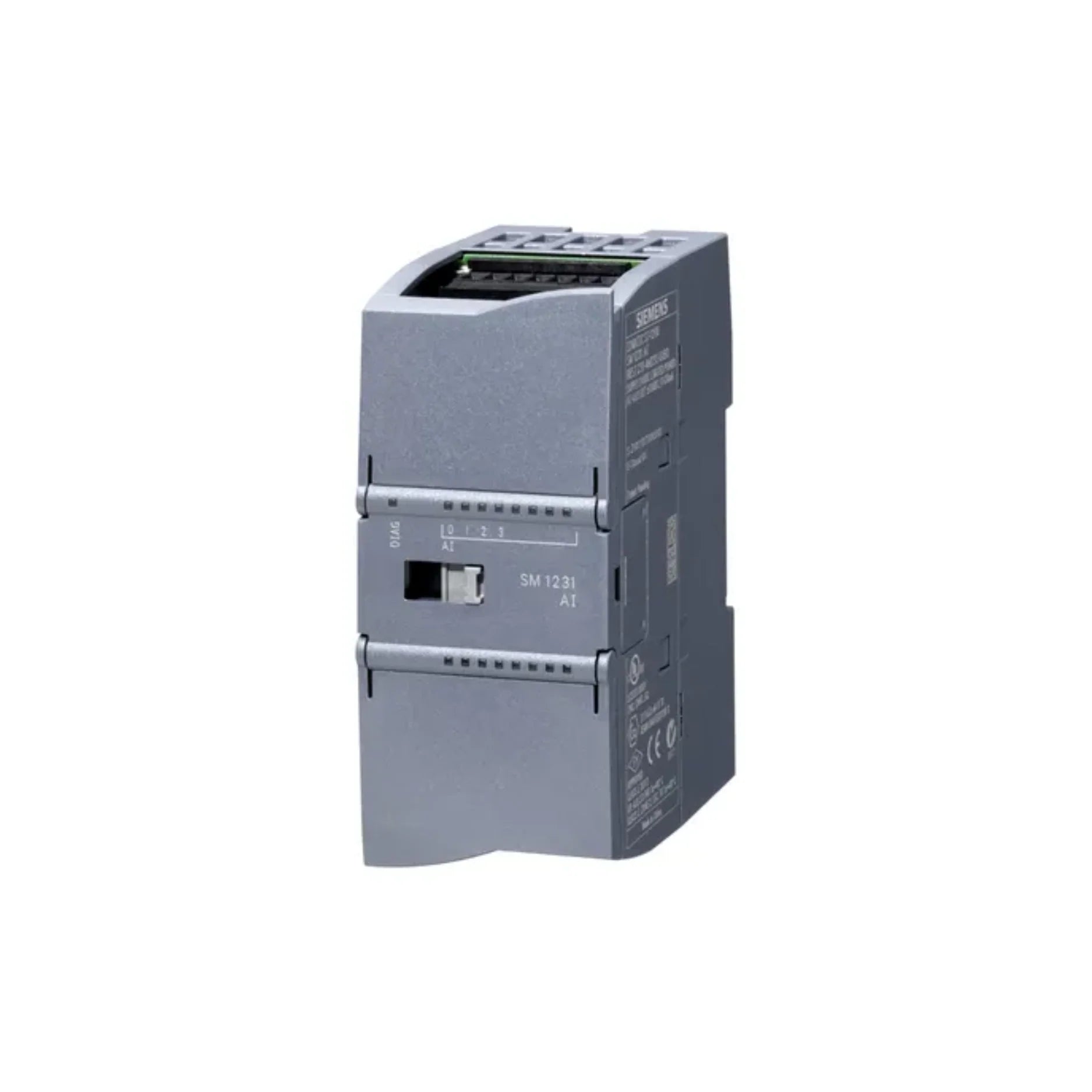 Siemens 6ES7231-5QD32-0XB0 SIMATIC S7-1200 analog input module for precise industrial automation.