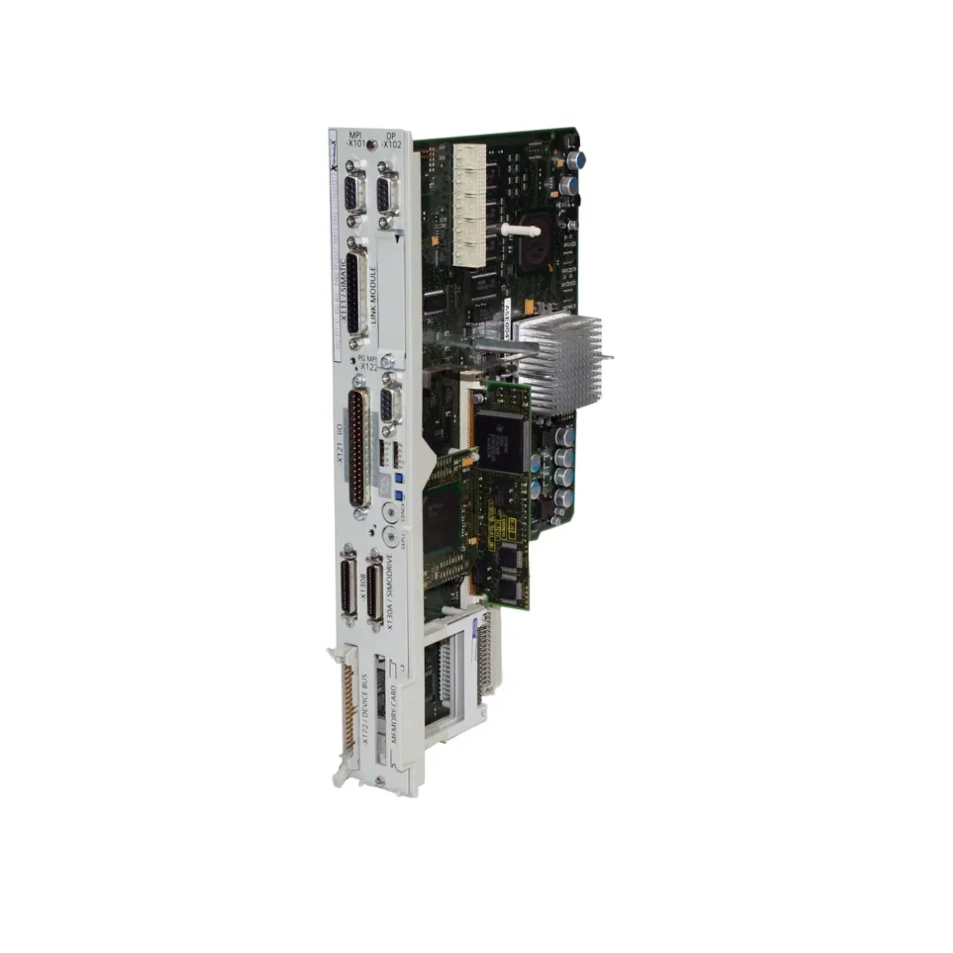 Siemens 6FC5357-0BB15-0AA0 SINUMERIK OP 015 operator panel with 6-inch color display for CNC machine control.