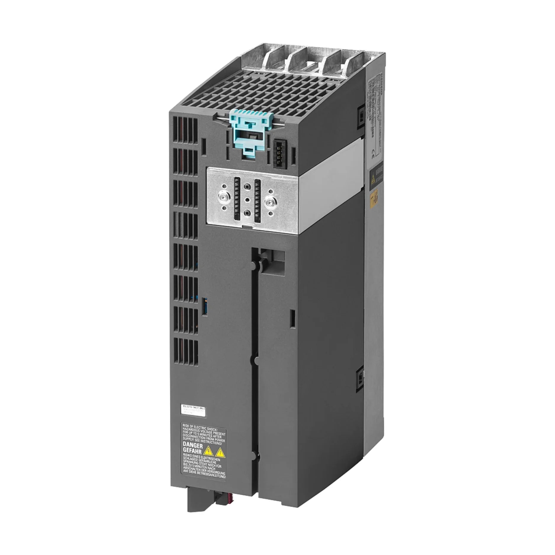Siemens 6SL3210-1PE12-3AL1 SINAMICS G120C VFD 0.55 kW 400 V for industrial motor control and automation systems.