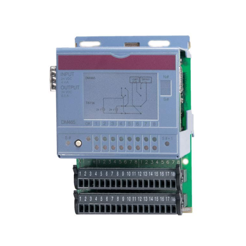 B&R 7DM465.7 digital mixed module with 16 inputs and 16 transistor outputs, 24V DC, for industrial automation control.