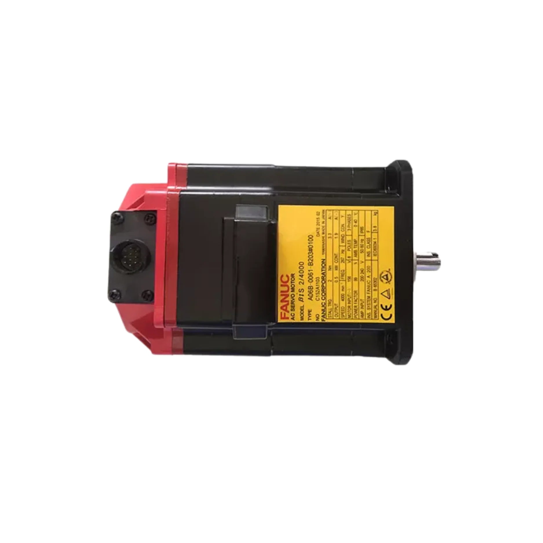 FANUC A06B-0061-B203 AC servo motor for CNC machines, offering high torque and precise motion control for automation.