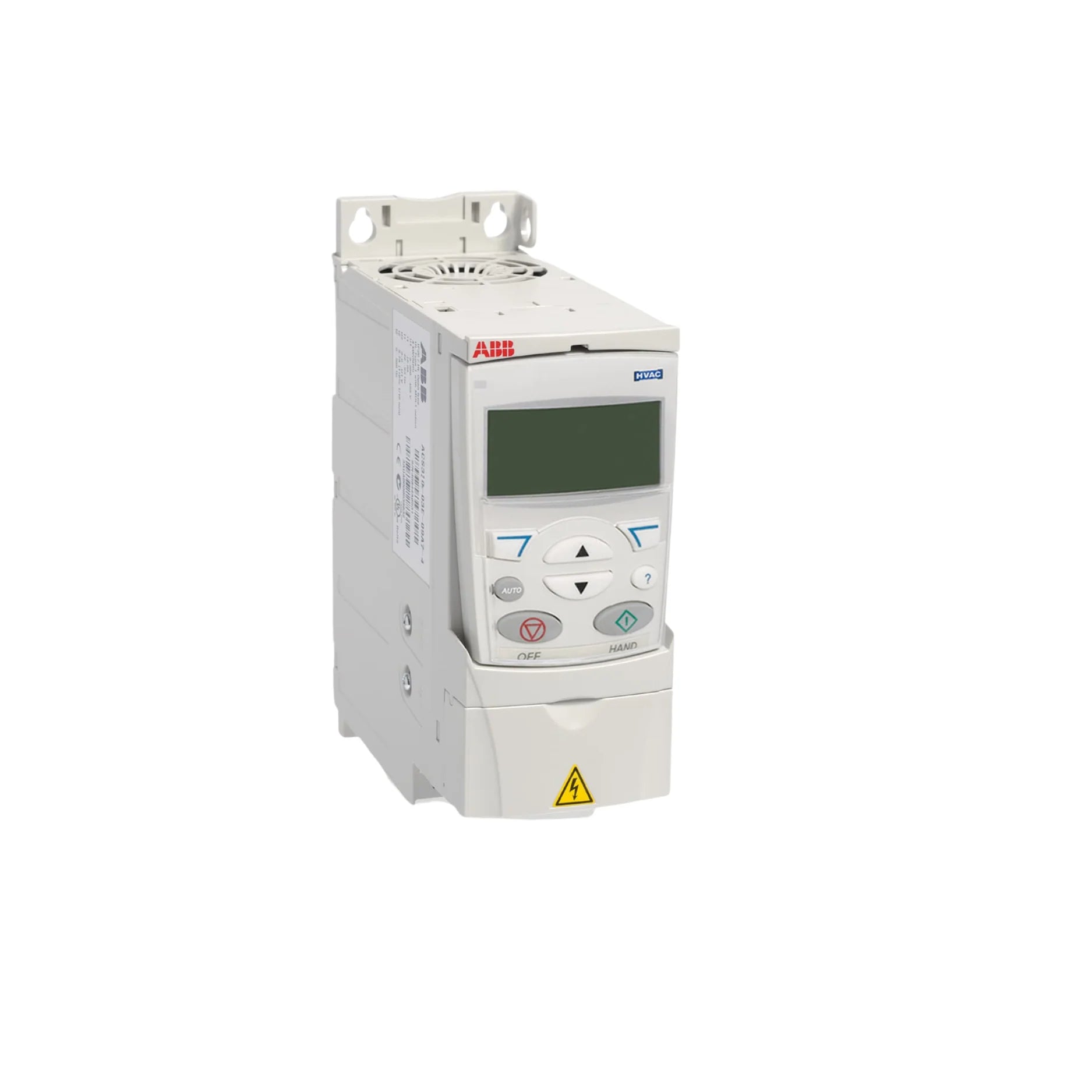 ABB ACS320-03U-12A5-4 VFD, 12.5 A, 480 V, compact drive for industrial motor control and energy-efficient applications.