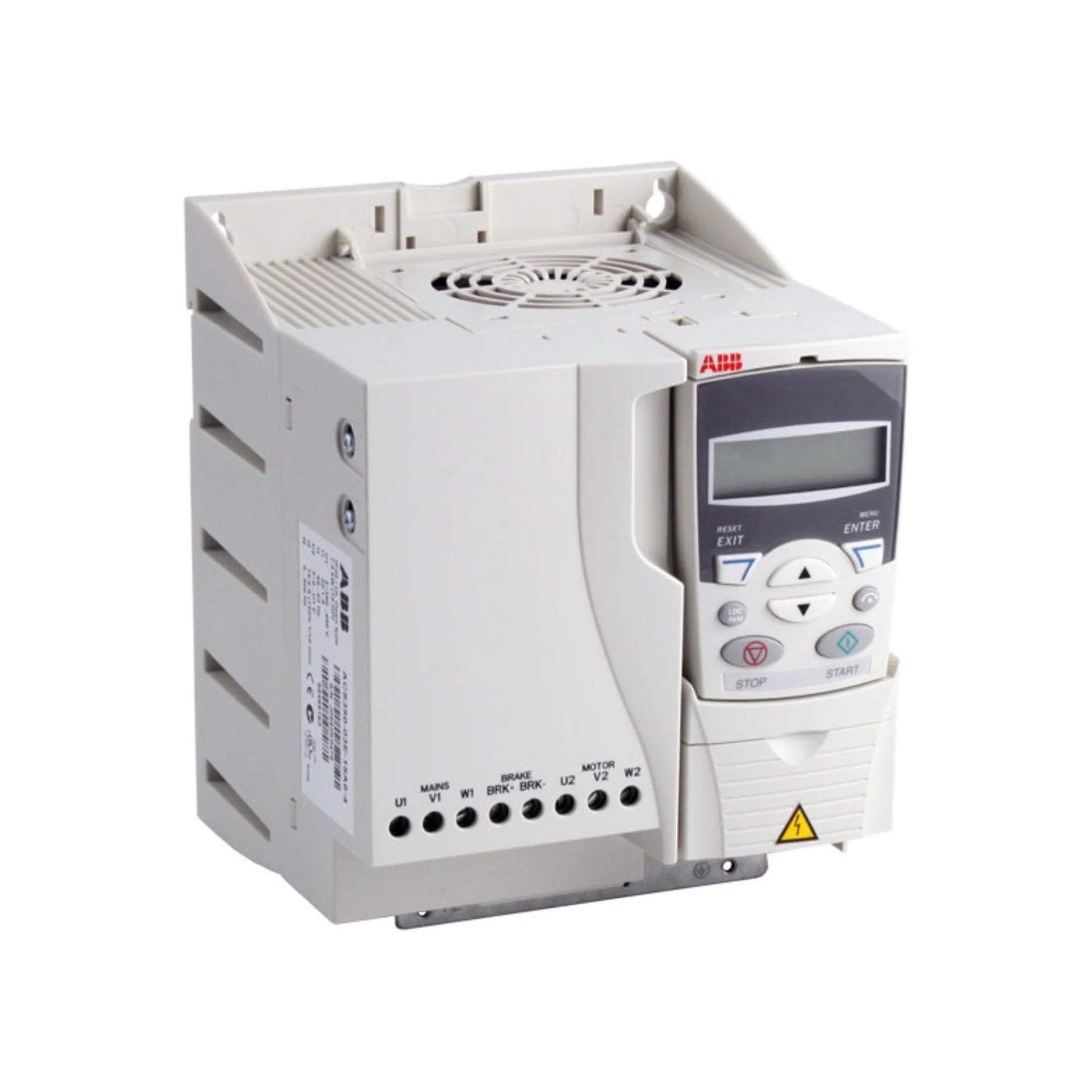ABB ACS350-03E-12A5-4 general machinery drive – 5.5 kW, 12.5 A, 3-phase 380-480V AC inverter with inbuilt brake chopper and EMC filter