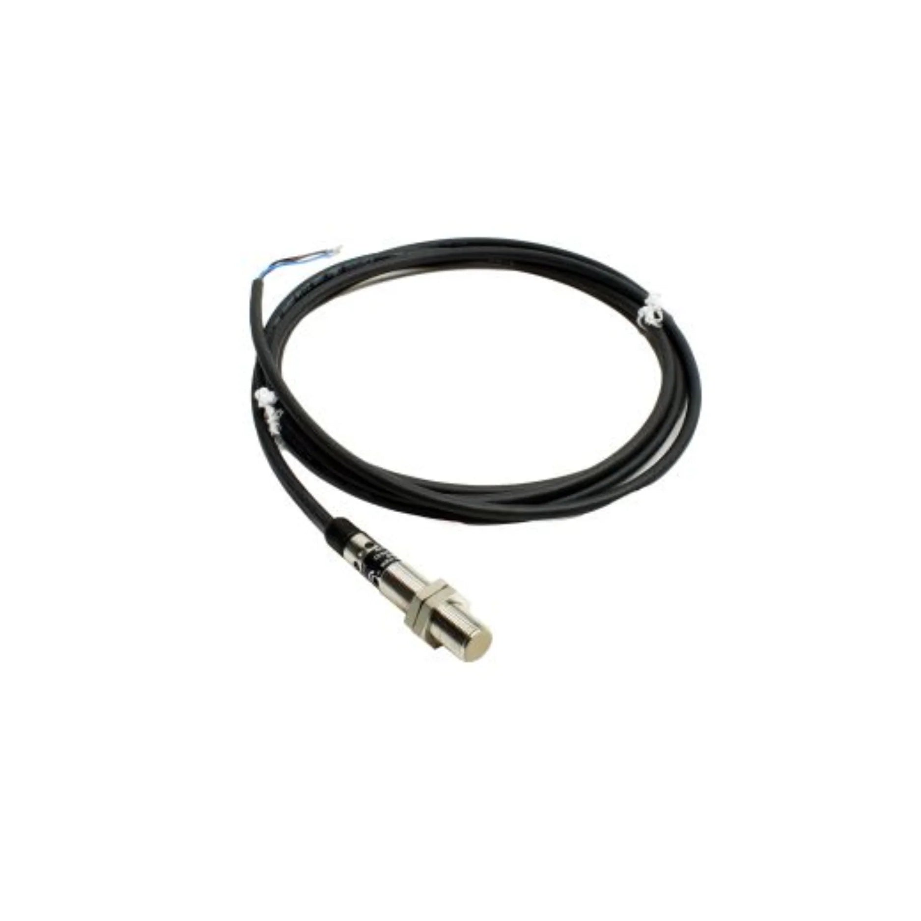 Pepperl+Fuchs CBB4-12GH70-E2 capacitive sensor, 4 mm range, PNP output, M12 connector, IP67-rated for industrial use.