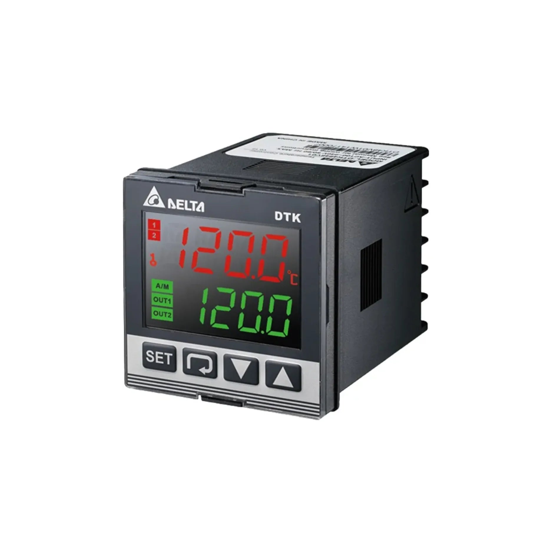 Delta DTK4848R01 HMI Panel with user-friendly interface and robust design for industrial environments.