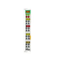 Beckhoff KL3202 2-channel thermocouple input terminal with 16-bit resolution for accurate temperature measurement in automation systems.