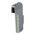 B&R X20AT4222 analog input module with 2 thermocouple channels. High-accuracy temperature monitoring in a compact DIN rail form factor.